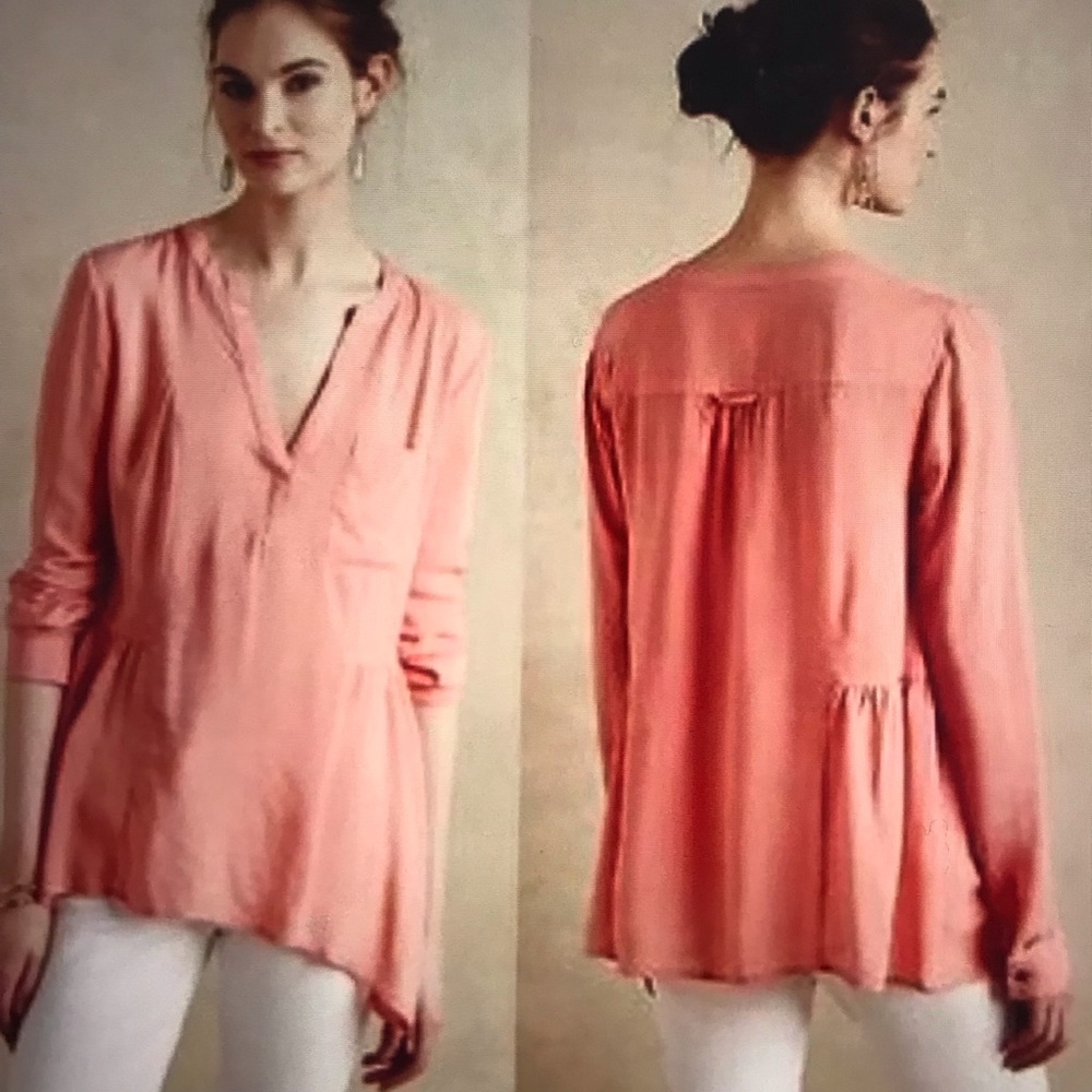“Maeve” Laiken Henley Romantic, Cottage Core, Coastal Core, Long Sleeve